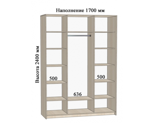 Шкаф-купе 1720